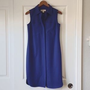 Michael Kors sleeveless shirt dress